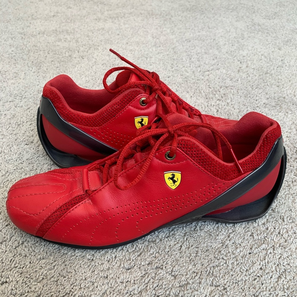 Puma Ferrari Red Racing Shoes Men’s Women’s